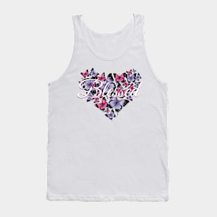 Blessed with Butterflies Tank Top